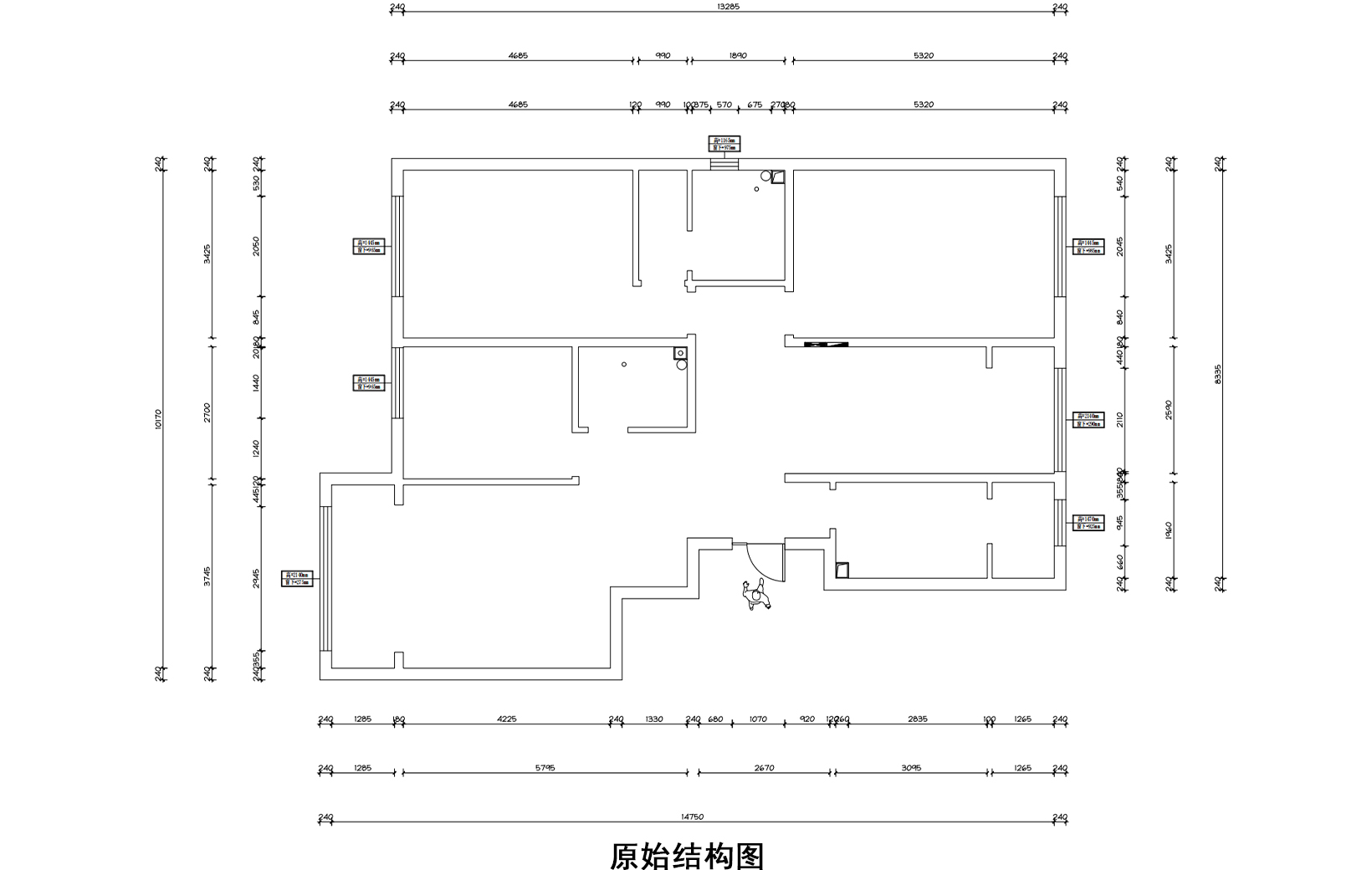 原始结构图