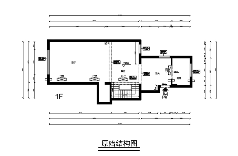 一层原shi结构图