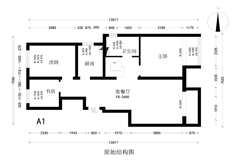 原始结构图