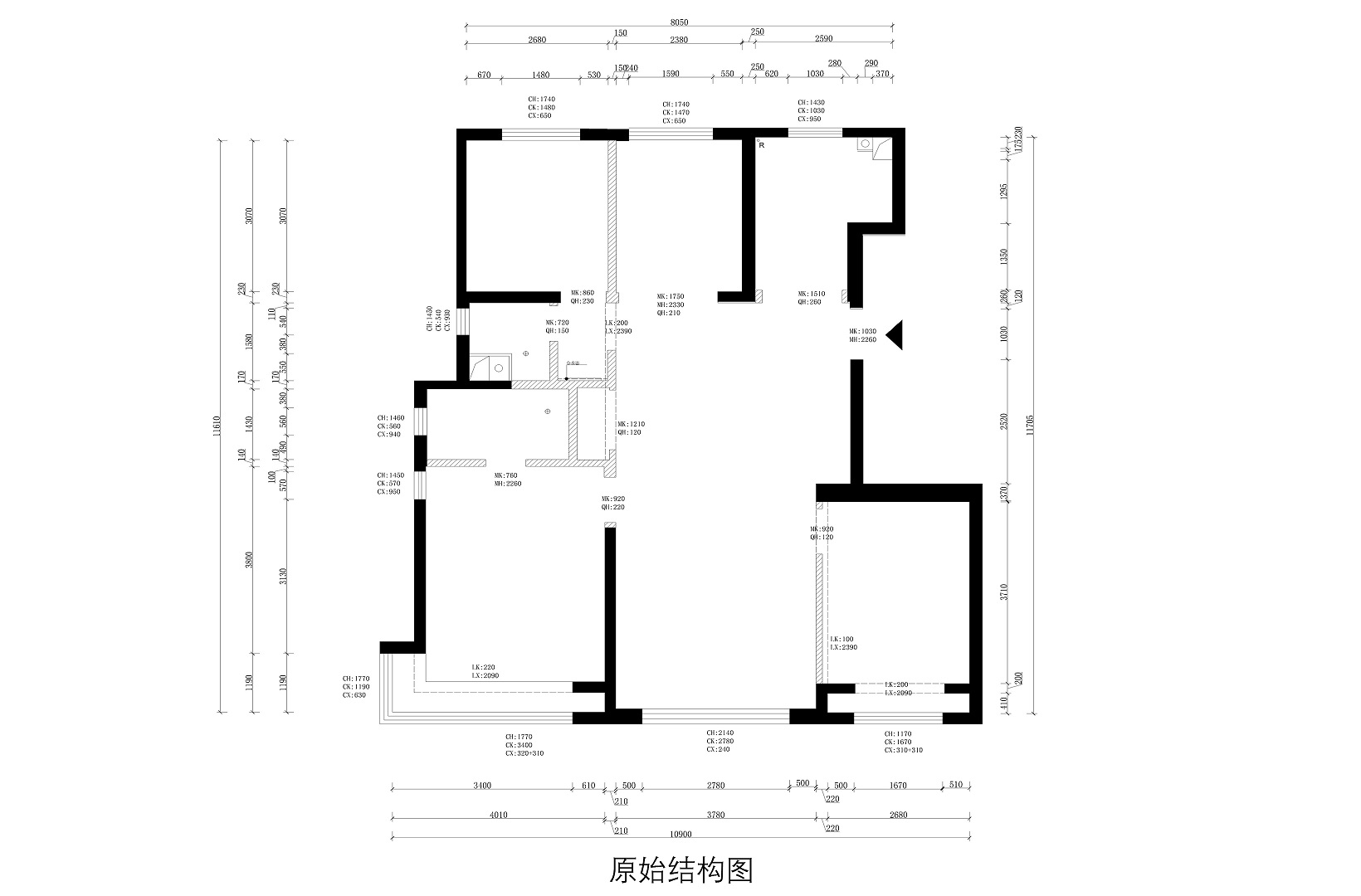 原shi结构图