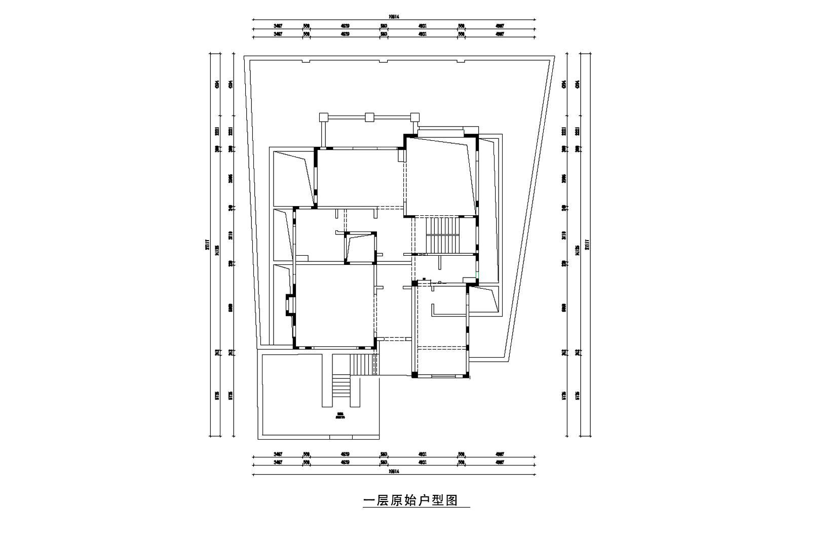 一层原始结构图