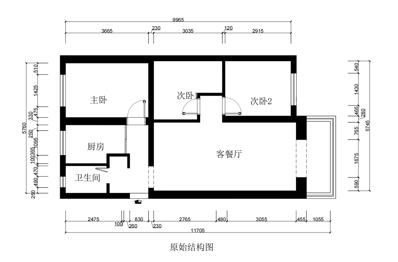 原始尺寸图