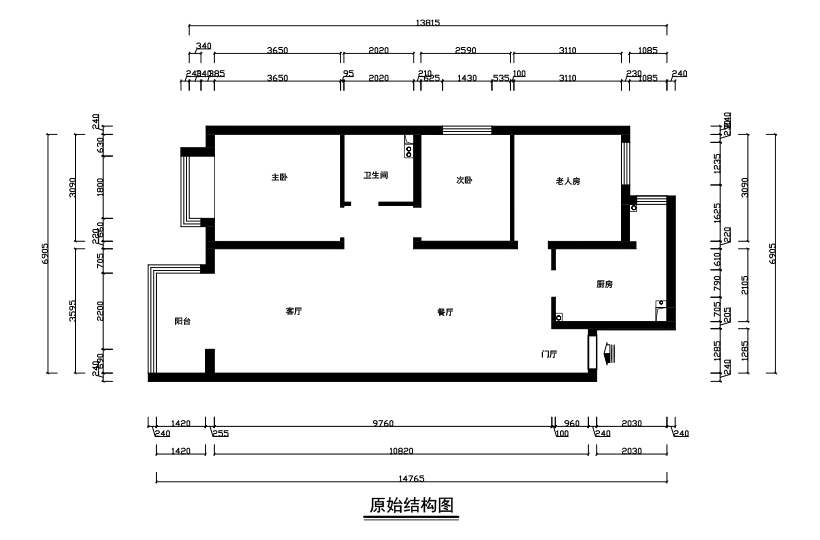 原始结构图