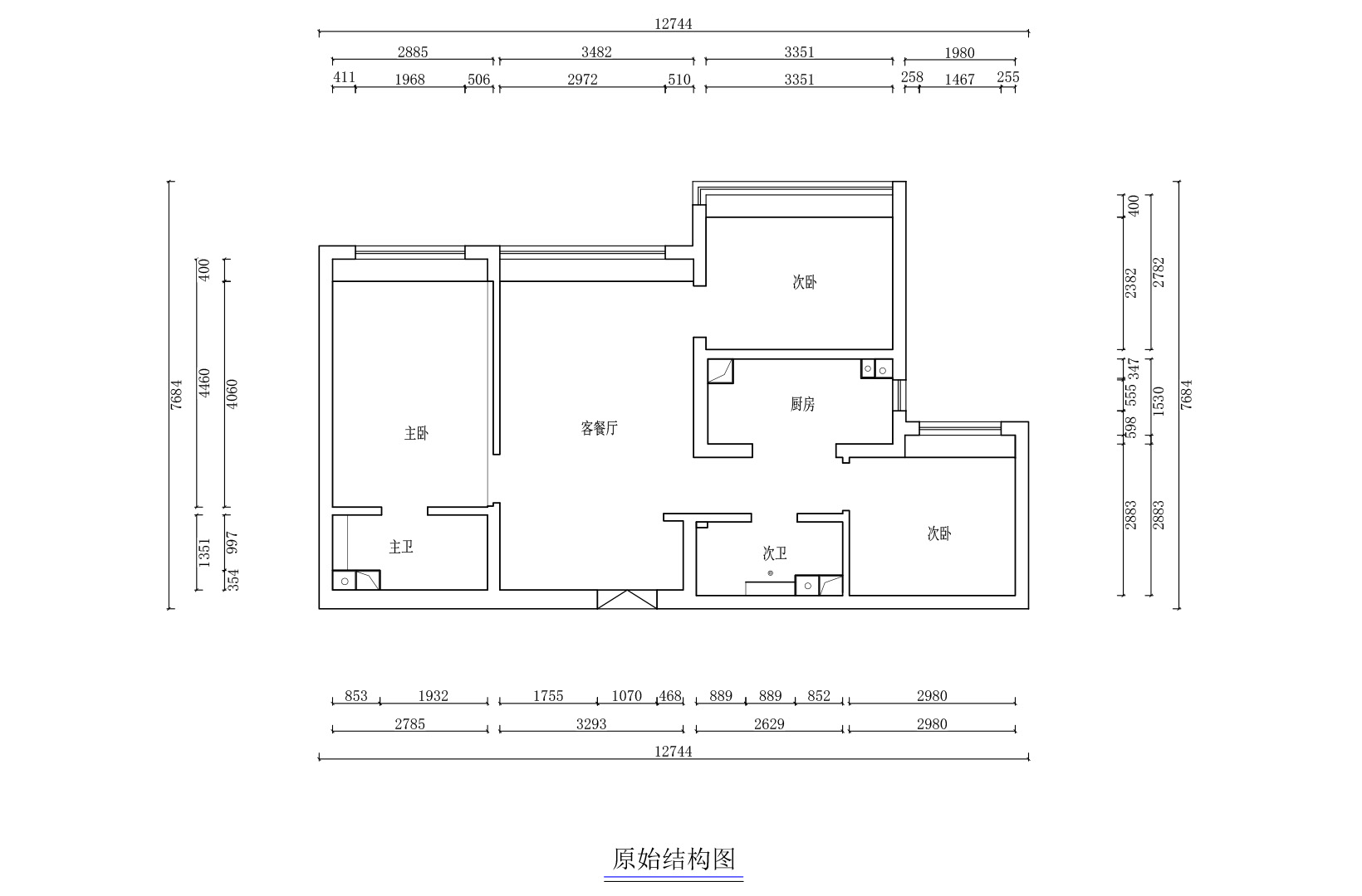 原始结构图