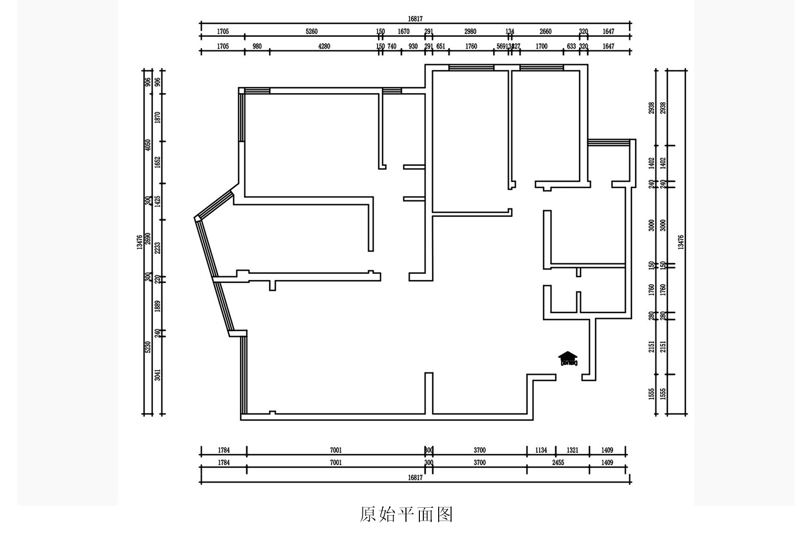 原始平面图