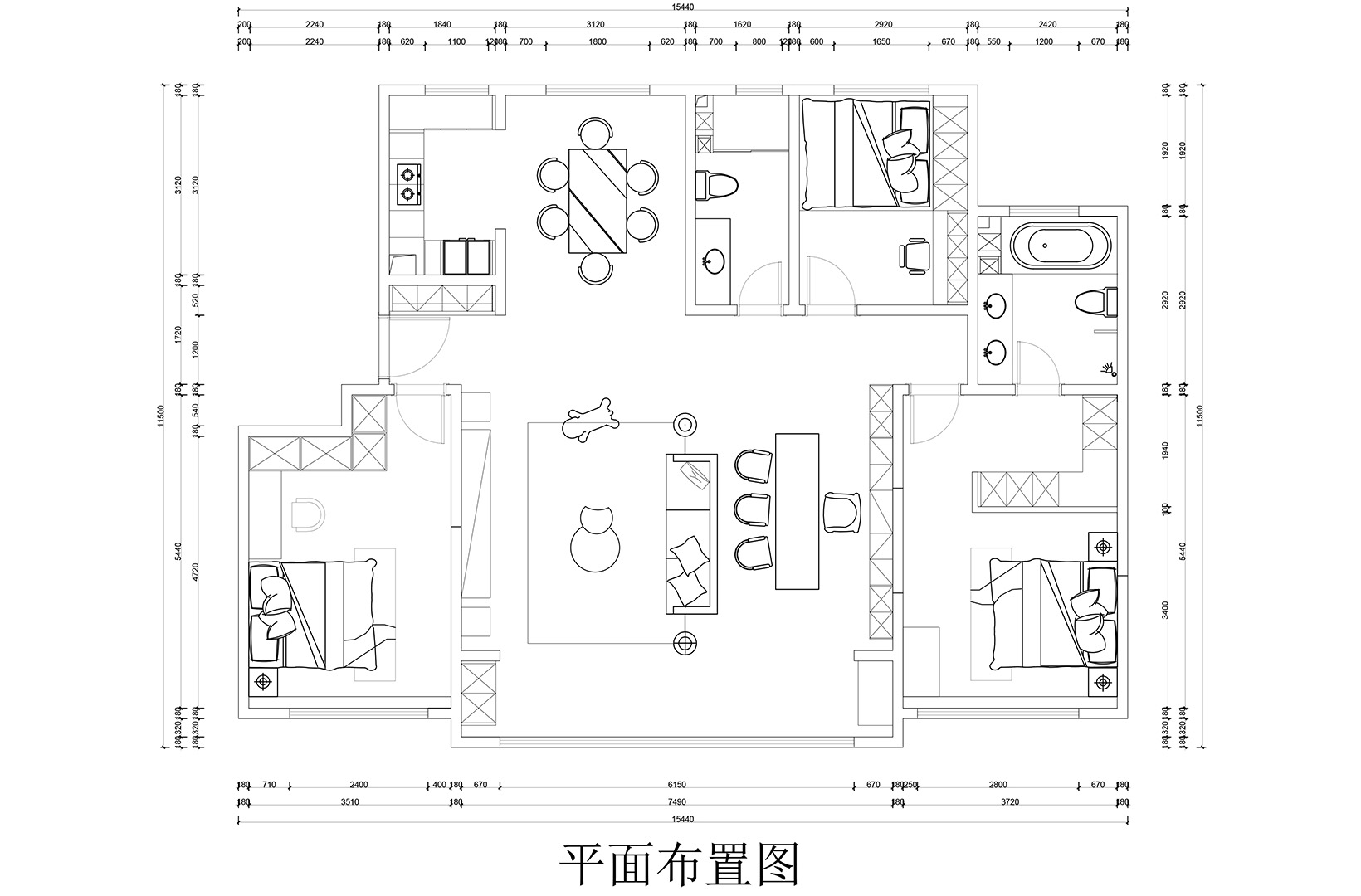 原shi平面图