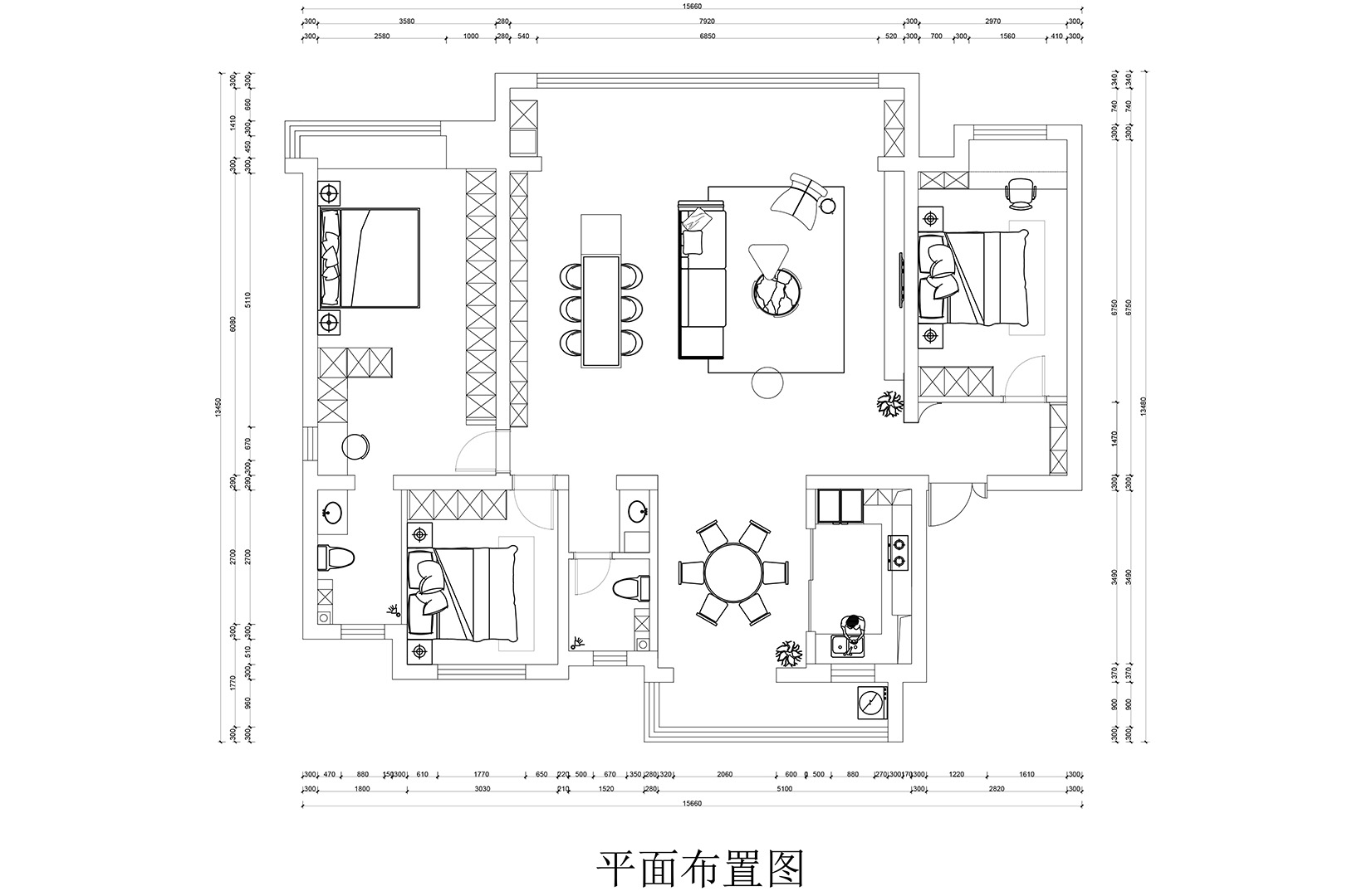 原shi平面图