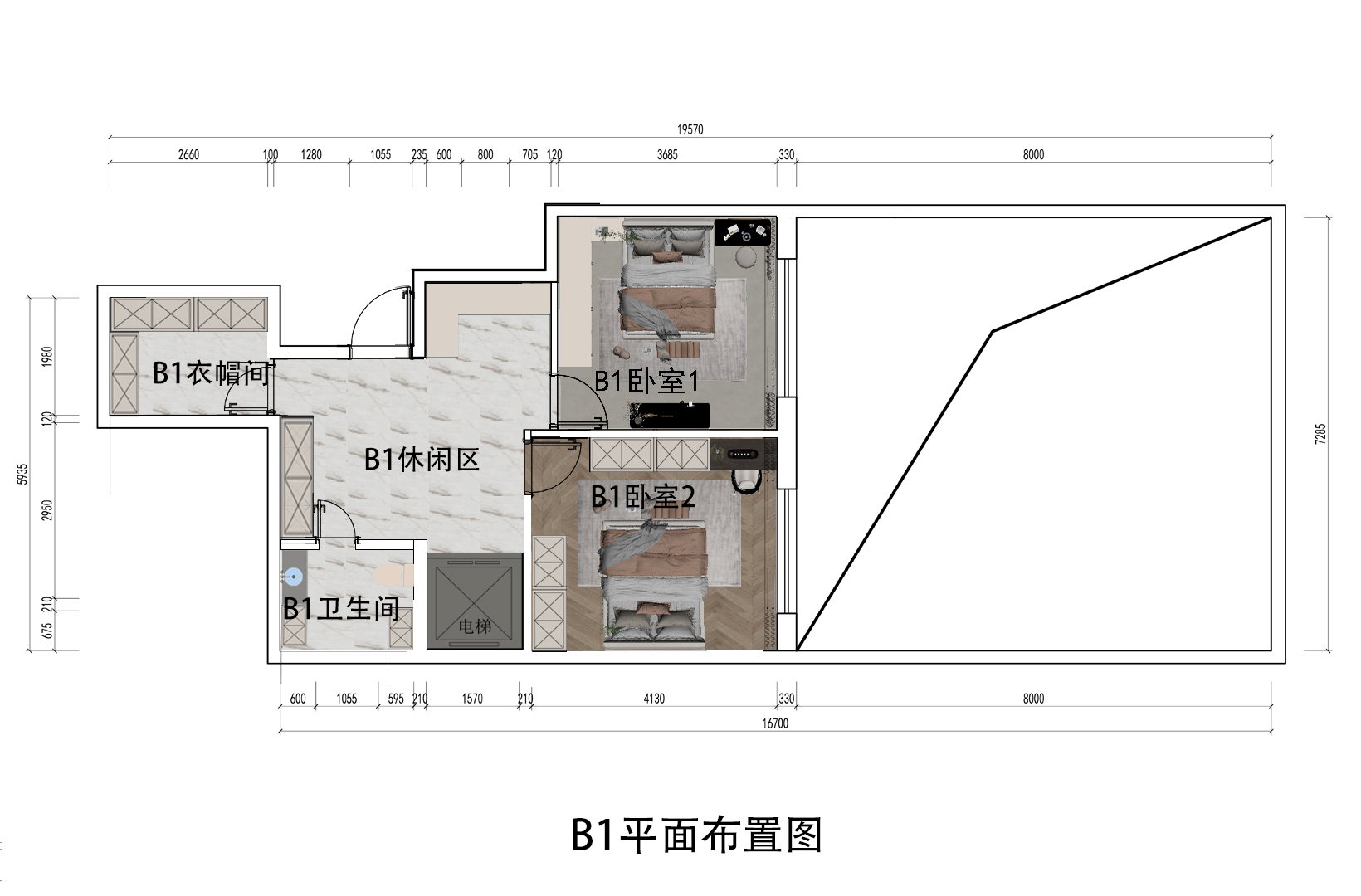 B1平面部署图