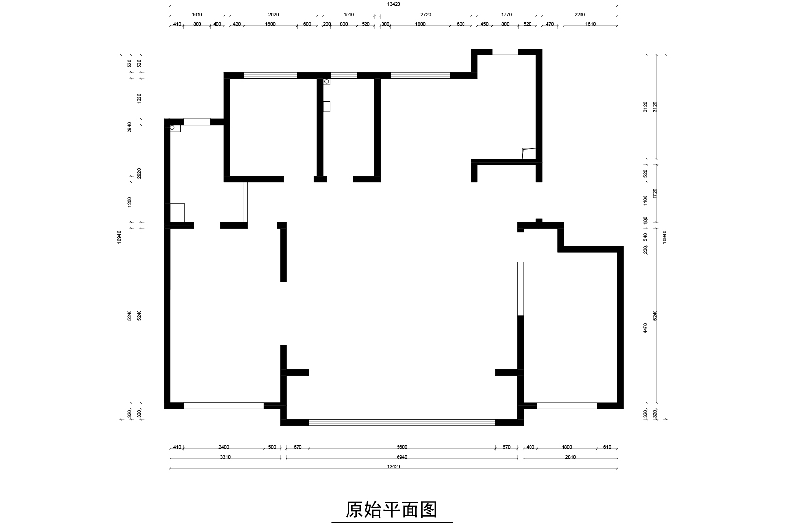 原shi户型图