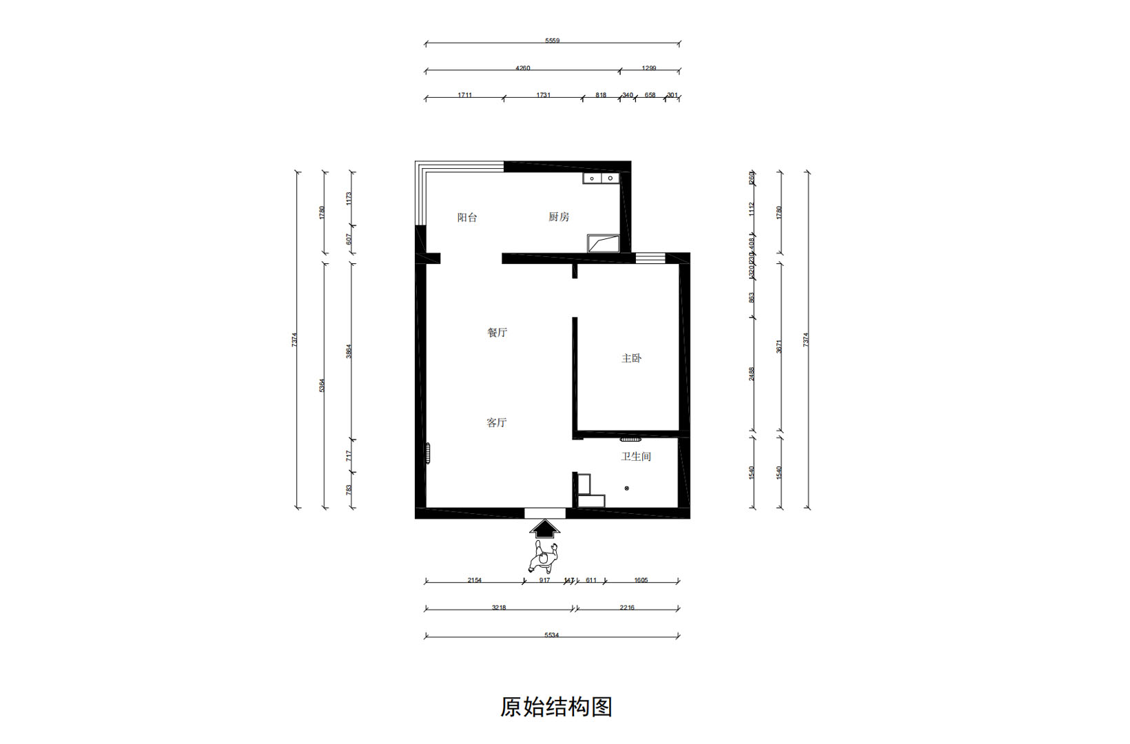 原shi户型图